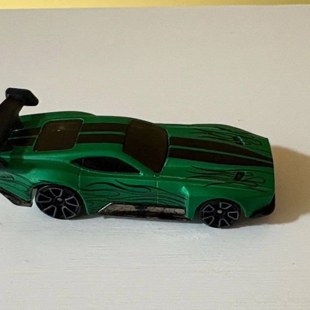 Hot Wheels - 2013 - Green Count Muscula - Mattel - Loose - HCT31
